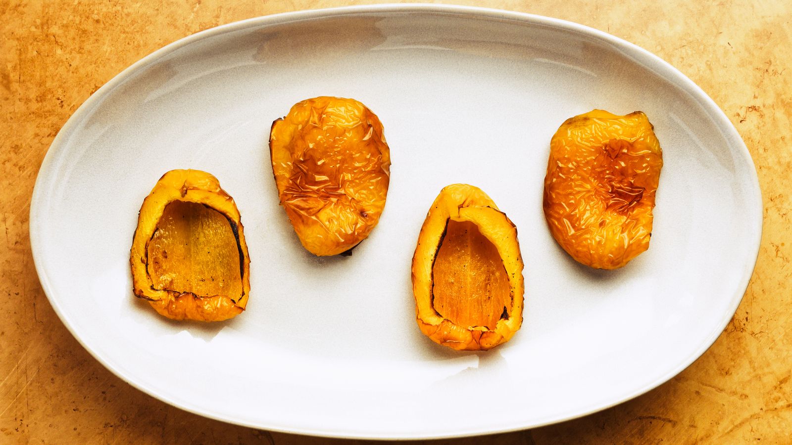 Makkelijke en snelle geroosterde paprika
